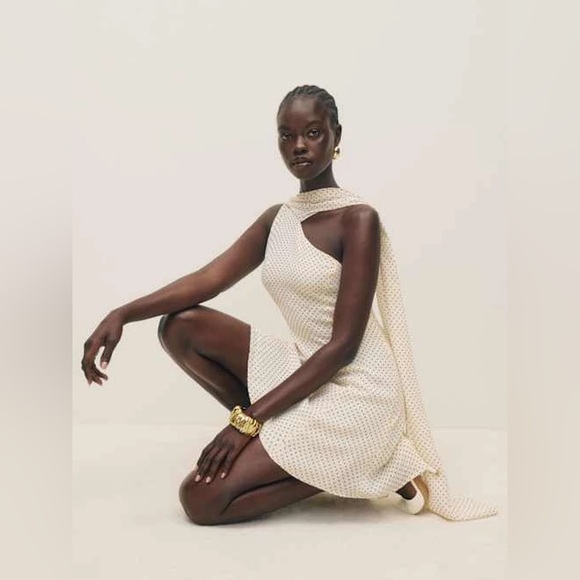 REFORMATION NWT Rossi Mini Dress in Allegra 00 - Picture 5 of 12